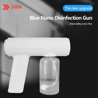 je 2021 New 260ml Wireless Nano Blue Light Steam Spray Disinfection Sprayer Gun USB Charging je
