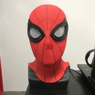 Spider-man Lentes De Máscara 3D Cosplay Superhéroe Props Máscaras De Halloween Evento Disfraz