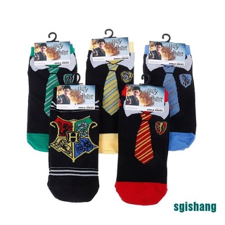 <hot*~>Magician Harry Potter calcetines Cosplay accesorios calcetines de algodón transpirable