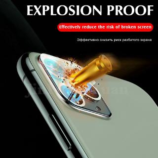 COD Cámara Protectora Para iPhone 8 7 Plus XS XR 11 12 Pro Max Mini Protector De Lente Cubierta De Vidrio Templado (4)