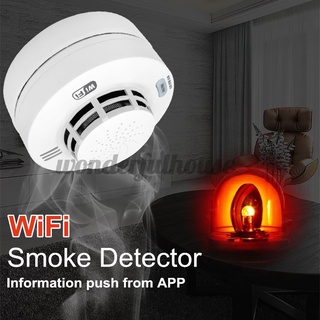 detector inteligente de seguridad contra incendios en el hogar wifi sensor de lucha contra incendios