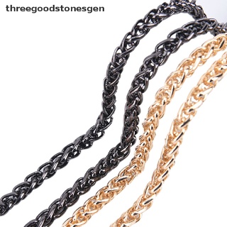 [threegoodstonesgen] bolso de repuesto de la cadena de la correa del hombro crossbody bolso de metal diy