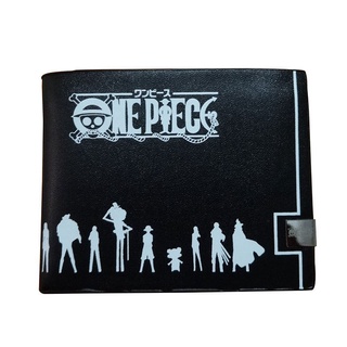Anime Wallet Japanese anime One Piece wallet One Piece Luffy Zoro Men's Wallet Leather Bag (3)