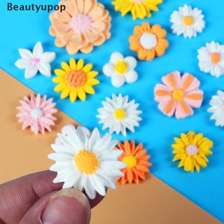 [beautyupop] daisy wild crisantemo forma de flor molde de silicona sugarcraft chocolate cupcake caliente (1)