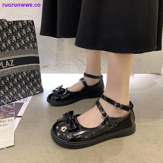 Small leather shoes female Japanese JK uniform shoes student college style Mary Jane shoes British retro soft sister lolita single shoes