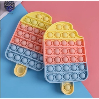 Nuevo juguete arcoiris Among Us pop it fidget toy sensorial anti estrés Brasil