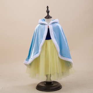 *Halloween Nieve y capa de hielo princesa capa niña encantadora capa ropa infantil