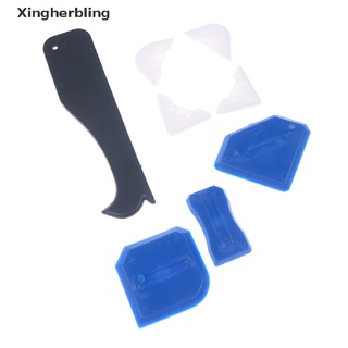 xlco 10 piezas raspador de silicona caulking sellador de lechadas acabado limpio removedor kit de herramientas nuevo