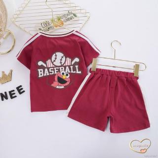 Babysmile conjunto de ropa de niño verano camisa de manga corta+pantalones cortos (6)