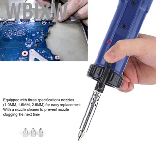 Wbixw Automatic Electric Solder Sucker Desoldering Pump Electronic Repairing Removing Tool