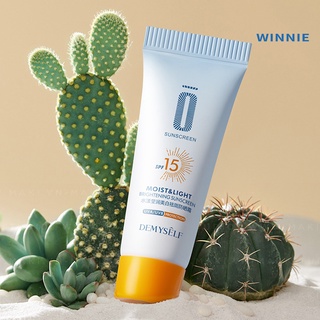 [winnie] 10g blanqueamiento protector solar anti-envejecimiento crema hidratante uv ray prevenir protector solar para la cara