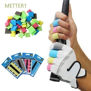 METTER1 Golf Accessories Golf Finger Sleeve Men Women Protector Grip Golf Finger Protective Cover Blue Grey Pink Silicone Multicolor Anti-Slip Safety Golf Training Aids Hand Protector