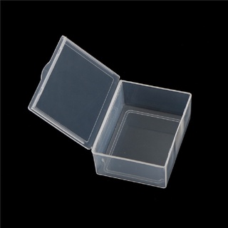 Mini organizador de joyas de plástico transparente para tarjetas de nombre [fengyunstore] (5)