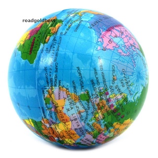 rgb mundo mapa tierra globo suave exprimir bola de espuma mano muñeca ejercicio alivio del estrés mejor