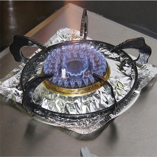 10pcs estufa de gas cocina protectores cubierta forro limpio alfombrilla almohadilla quemador de gas cubiertas
