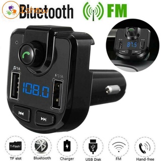 Fm transmisor Bluetooth portátil Set 1x ABS cargador de Audio reproductor MP3 Radio USB (1)