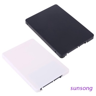 sunsong 7mm mSATA SSD to 2.5 Inch SATA Adapter Enclosure Converter Hard Disk Drive Box External HDD Case