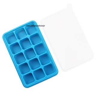 [beautifulandlovejr] bandejas de cubitos de hielo de tiantian 2 paquetes de moldes de silicona para cubitos de hielo con tapa flexible