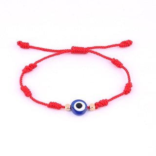 Beau collar pulsera Evil Eye demon con colgante de ojos Azul Para mujer hombre chico niña pequeña Evil Eye Para protección (6)