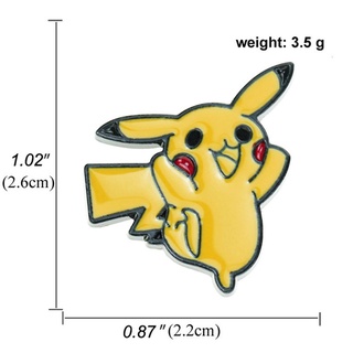 Lifu Broche Esmaltado Pikachu Pokemon Para solapa con dibujo (6)
