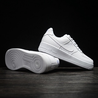 Nike Air Force 1 Pure blanco bajo Top zapatos de los hombres y las mujeres zapatos de deporte zapatos