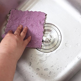 toallas de cocina absorbentes suaves de microfibra paños de limpieza antiadherentes