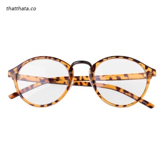 tha lentes transparentes vintage marco retro redondo hombres mujeres unisex nerd gafas
