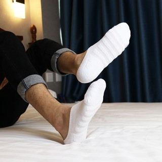 Dispensador de calcetines invisibles de felpa antideslizante