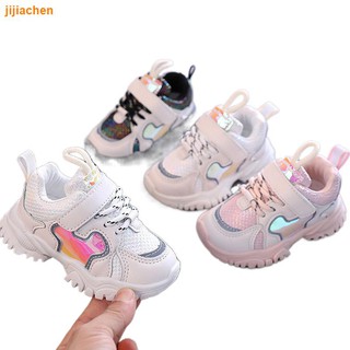 2020 otoño 0-2 años de edad 3 hombres y mujeres s niños s zapatos deportivos, bebé suave suela transpirable zapatos de malla, zapatos de niño antideslizante