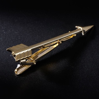 Men Tie Clip Clasp Pins Fashion Gold Silver Shirt Fitting Charms Gentleman Wedding Brooch Alloy Bar Accessories Exquisite Jewelry