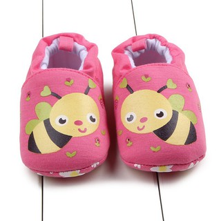 WALKERS zapatos de suela suave con estampado floral para bebés recién nacidos primeros pasos