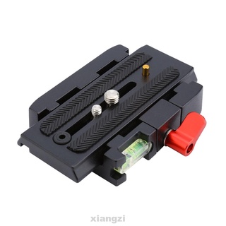 Trípode de cámara de liberación rápida placa de montaje Universal adaptador Base DSLR accesorio