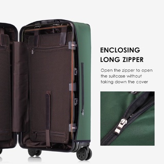 adorable 20-28" transparente pvc elástico cubierta de equipaje maleta a prueba de polvo caso protector (2)