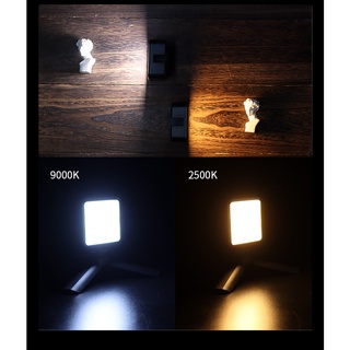 [envío rápido] cámara fotografía relleno de iluminación bolsillo vivo tiktok vlog lámpara vl49 mini rgb led luz de vídeo 2500k-9000k (8)