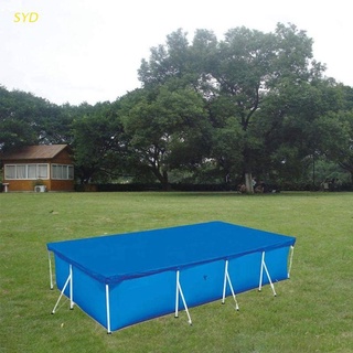 Syd - funda Rectangular para piscina, impermeable, a prueba de lluvia, Rectangular, marco de piscina, para piscina