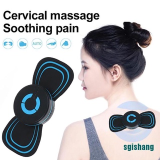 <hot*~>estimulador de cuello eléctrico Cervical espalda masajeador de muslo alivio del dolor parche de masaje