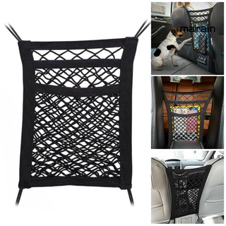 mr- bolsa de malla elástica universal para asiento de coche/camión/bolsa organizadora