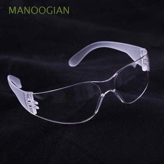 manoogian moda ojo gafas protectoras de laboratorio suministro a prueba de salpicaduras gafas de seguridad antiniebla ligero anti-impacto anti-polvo claro gafas de seguridad a prueba de viento