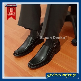 Cuero genuino Pantofel zapatos de los hombres mocasines de trabajo Pentopel oficina oficina Casual zapatos de los hombres Formal de trabajo Pantofel zapatos