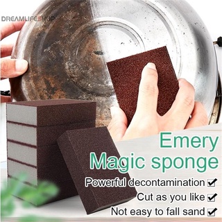 Esponja mágica esmeril cepillo borrador limpiador descalcamiento limpieza cocina óxido borra manchas quemadas en el fondo de la olla