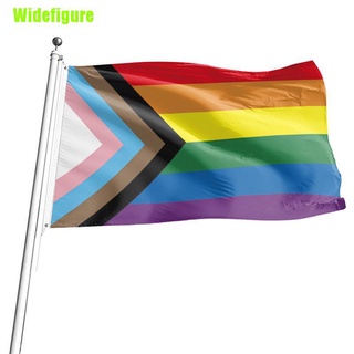 [J] Bandera Gay 90 X 150 cm Rainbow Things Pride Bisexual Lesbian Lgbt accesorios