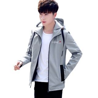 primavera y otoño abrigo de los hombres 2021 nuevo estudiante coreano slim chaqueta de los hombres de moda guapo top ropa casual (5)
