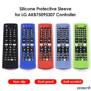 zemerit Fundas Protectoras De Silicona Para LG TV/Control Remoto Para Smart AKB75095307 AKB74915305 AKB75375604
