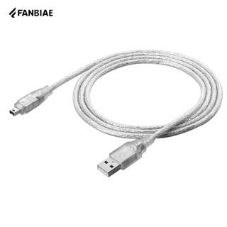 Cable adaptador iLink macho 1.2m USB 2.0 a Firewire iEEE 1394 4 pines macho iLink