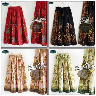 Batik paraguas falda Superior JAYA ROK mujeres bajo las mujeres falda paraguas falda PLISKET ROK barato
