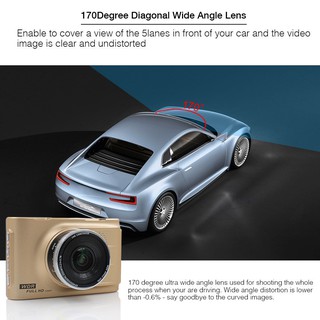 Internacional T612 coche Dvr Full HD 1080P 3.0 pulgadas grabadora Dashcam cámara (1)