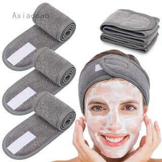 axiaocao estiramiento facial spa diadema maquillaje diadema tela estiramiento yoga deporte diadema (1)
