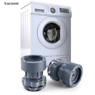 kacoom 1pc ajustable altura lavadora anti vibración almohadilla de choque antideslizante pies mat co