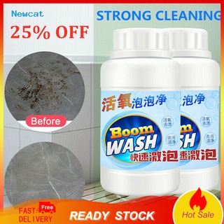 <newcat> limpiador de inodoro espumante para fregadero, limpieza de azulejos, detergente en polvo