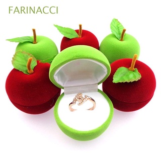 farinacci - pendientes de terciopelo, caja de regalo, colgante de boda, joyería, apple/multicolor